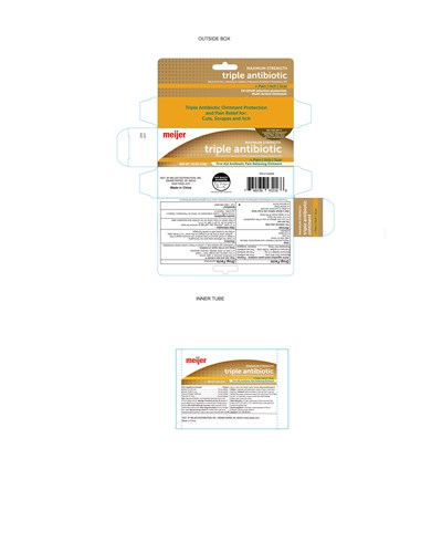 Meijer Triple Antibiotic Ointment Pain Itch Scar (Meijer Triple Antibiotic Ointment Pain Itch Scar)